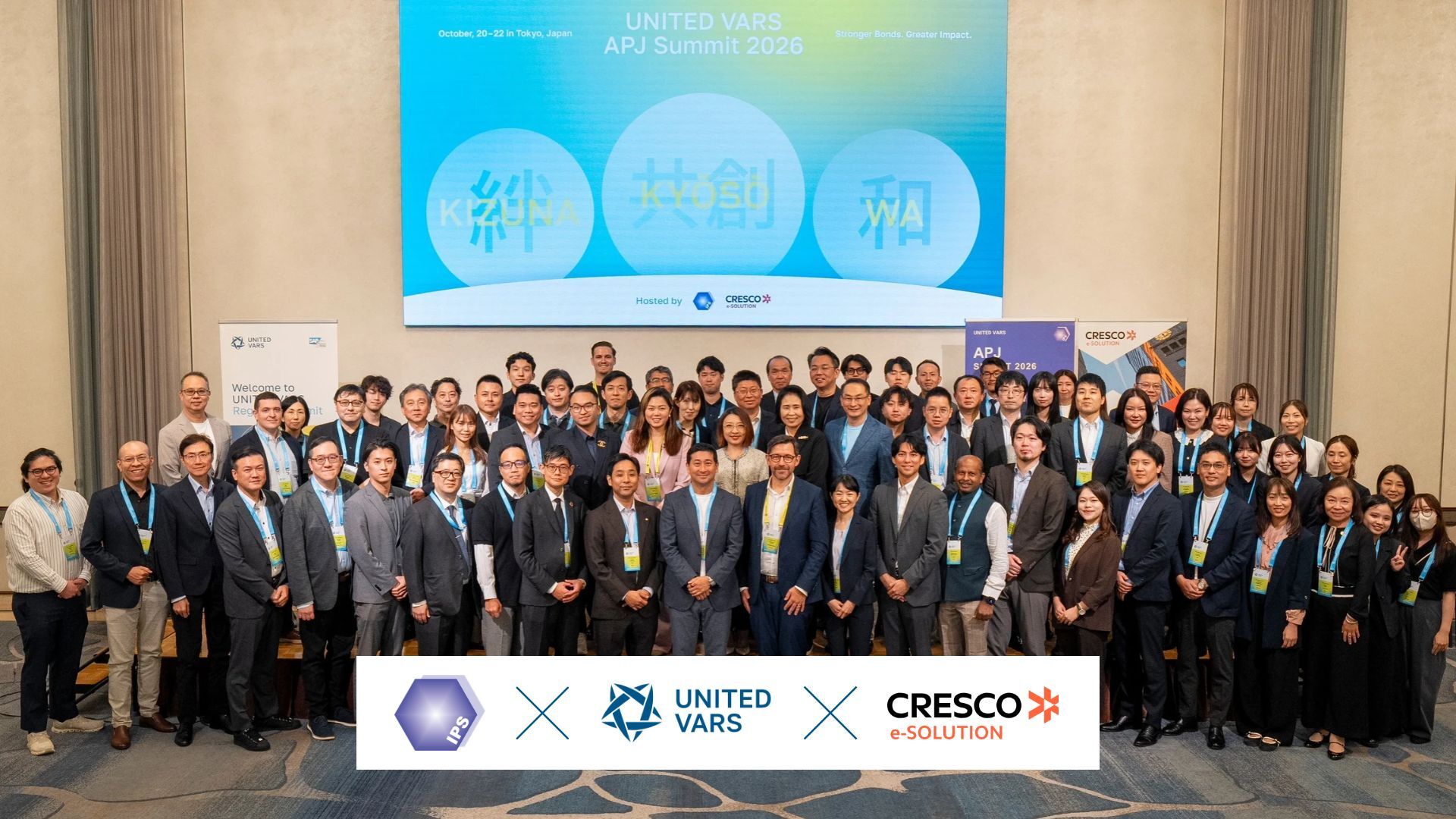 IPS and CRESCO e-Solution Co-Host the UNITED VARS APJ Summit 2026 in Tokyo